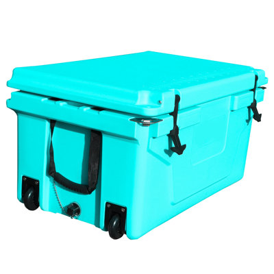 Glacière de poisson chaude de couleur bleue 65qt