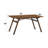 Kaela Walnut Finish Dining Table-552854342-552854337