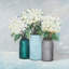 «Hydrangea Flowers in Vases», reproduction de peinture à l'huile sur toile tendue-27975814