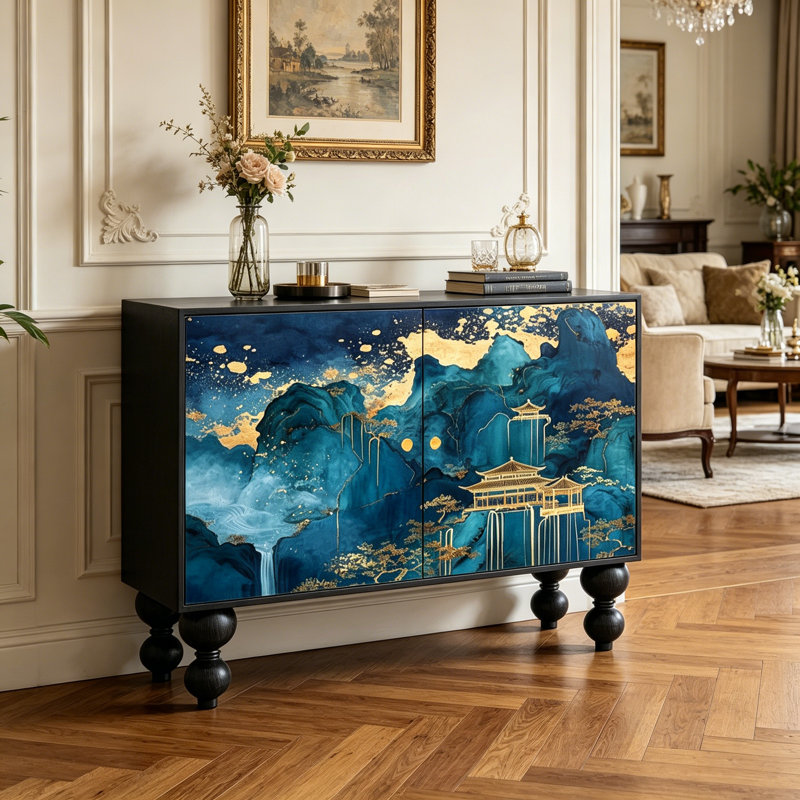 Armoire d'entrée Mid-Century
