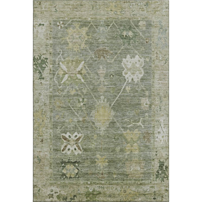 Premium Machine Washable Mayfield AMF2025 Global Rug