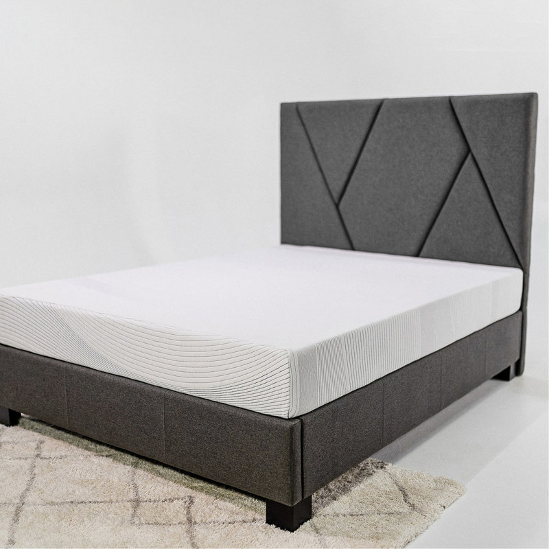 Très grand matelas en cuivre rafraîchissant 8 po - Mousse de soutien pour une nuit de sommeil réparatrice
