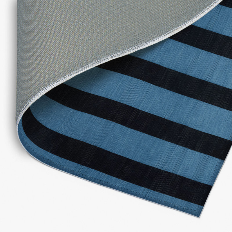 Tapis d'intérieur et d'extérieur à carreaux gris, Rectangulaire 2 pi x 3 pi