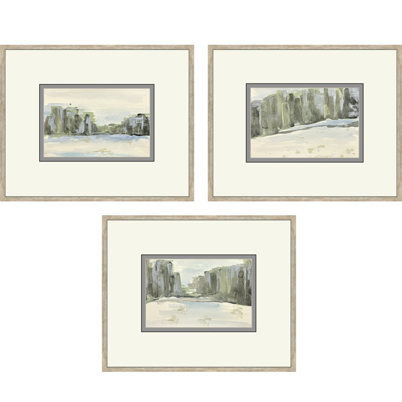 Distant Landscape I Framed Art