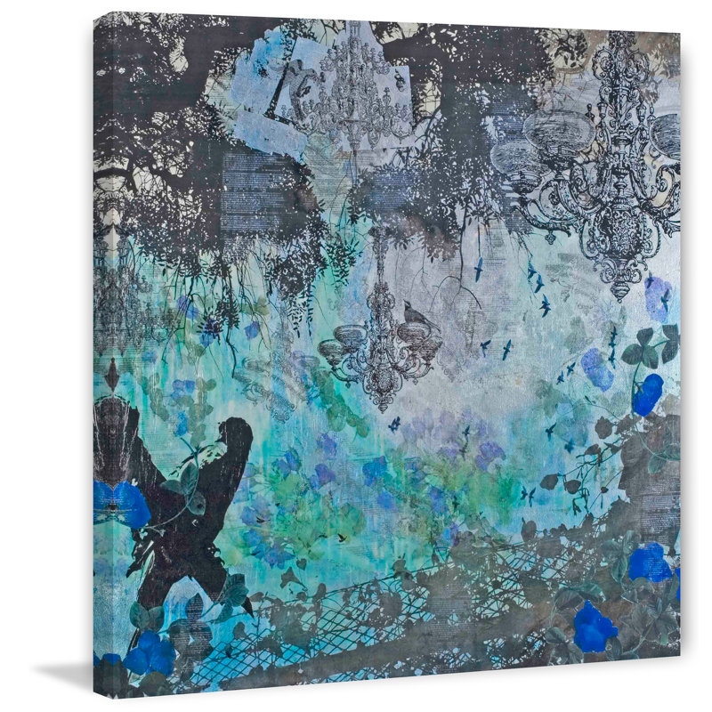 Tree Of Light by Tracy Silva Barbosa - Wrapped Canvas Painting, 46 cm H x 46 cm W