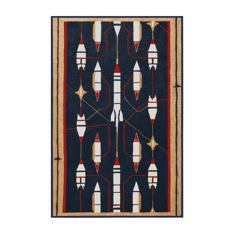 Tapis gris lavable à la machine, Rectangulaire 8 pi x 10 pi