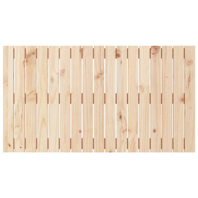 Wall Headboard Solid Wood Pine