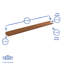 Harbour Housewares - Floating Picture Ledge Wall Shelves-61894810-61894807