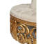 Chaise longue circulaire rococo