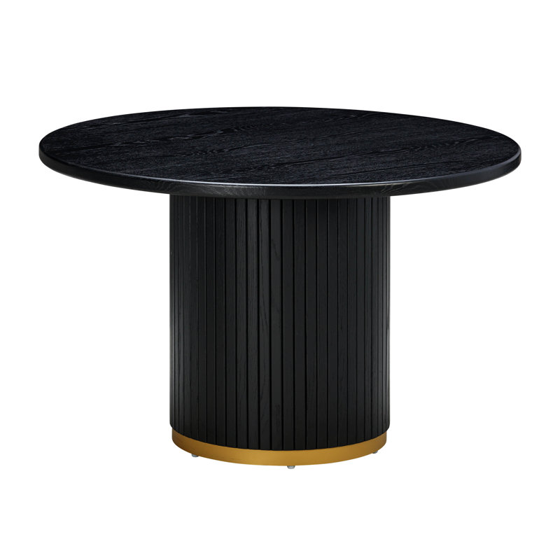 Table de salle à manger Tov Furniture Chelsea, Noir