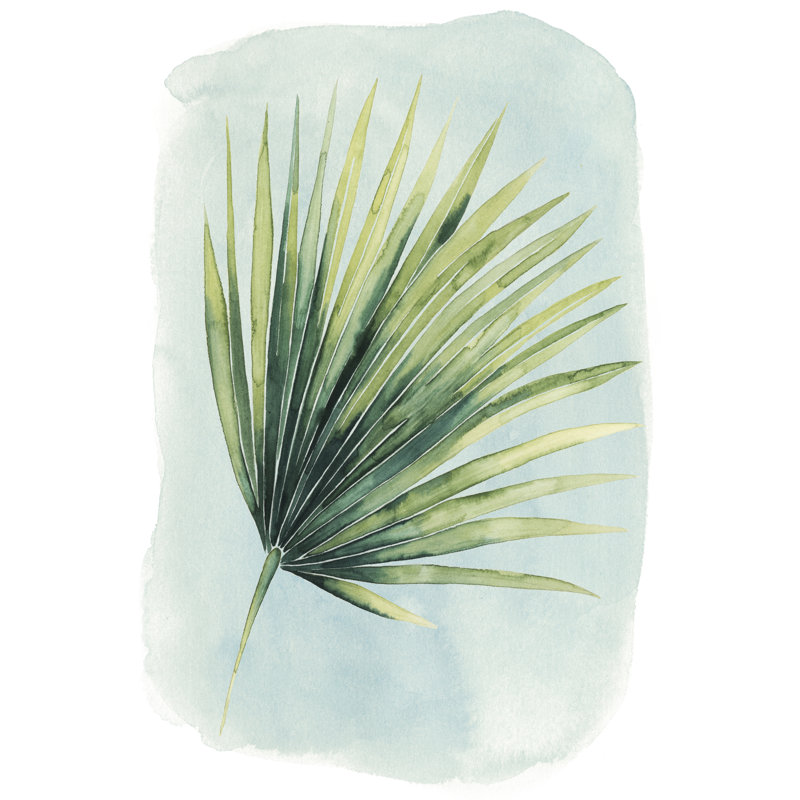 Paradise Palm Leaves II by Grace Popp - Painting Print, 46cm H x 30cm W, Wrapped Canvas