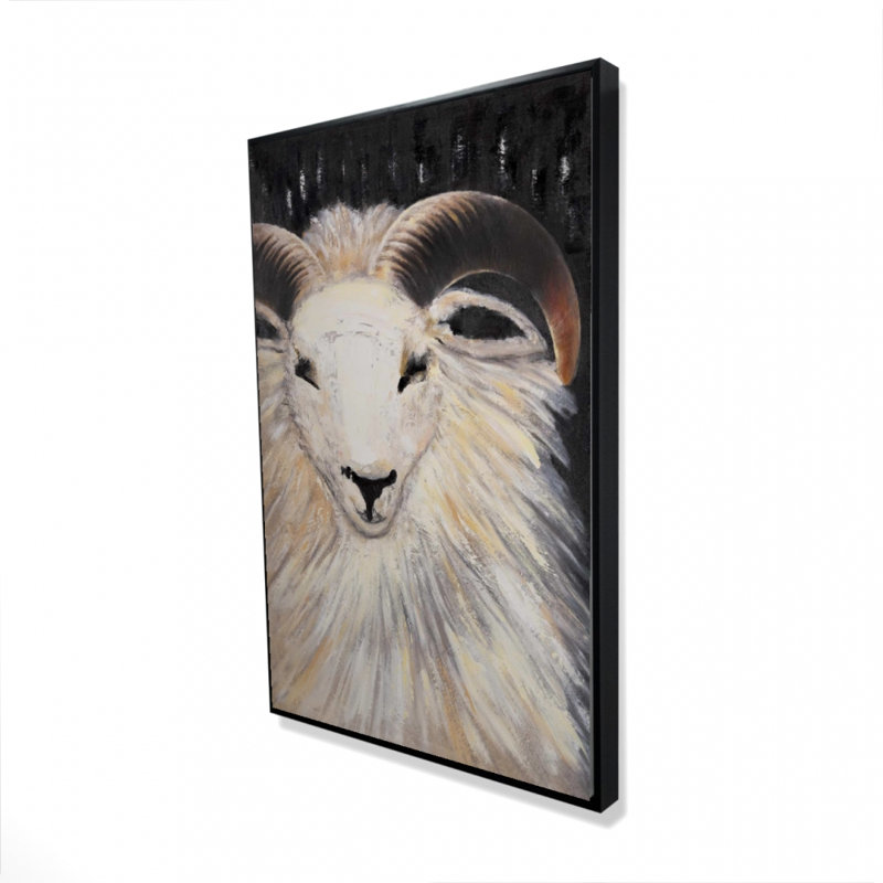 " Bushy Ram ", 36" H x 24" W