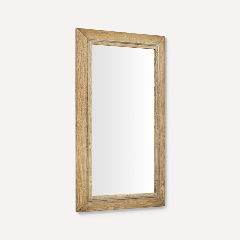 Craft Series Bathroom / Vanity Mirror, Weathered Oak Drift, 40" x 24"