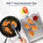 U-Taste 600ºF Heat-Resistant Silicone Kitchen Tongs: 7+9+12 Inch Heat Resistant Cooking Tong Set-75903811