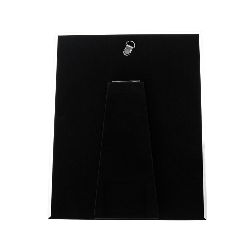 Silver Metal Picture Frame with Mat