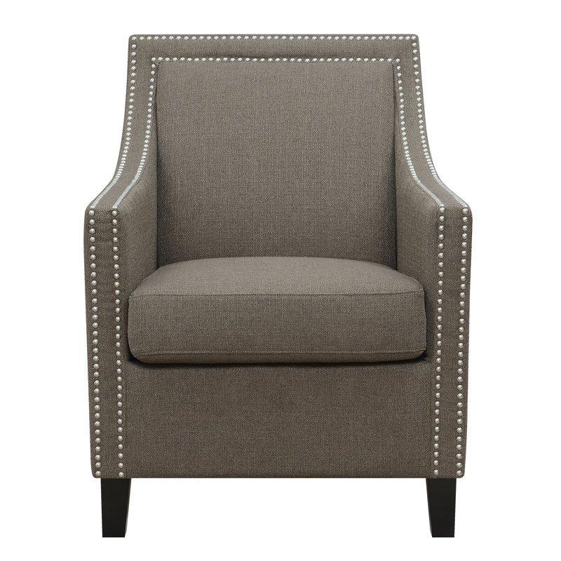 Upholstered Armchair, Brown