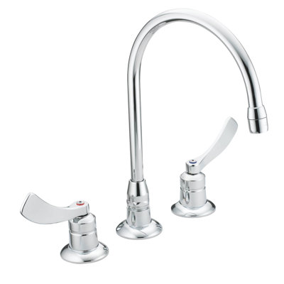 M-Dura Widespread Double Handle Kitchen Faucet