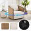 Fauteuil pivotant en forme de baril avec coussin moelleux