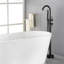 Robinet de baignoire sur pattes à poignée simple-62156309