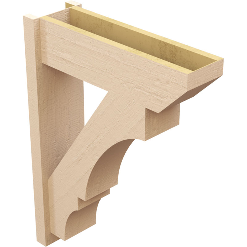 Bois de cèdre brut Balboa Slat, H 34 po x l 8 po x P 26 po