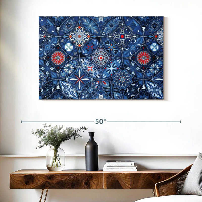 Kaléidoscope floral Kerner, H 26 po x l 39 po
