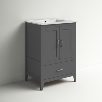 Ensemble de meuble-lavabo simple 24 po Ahner