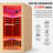 Canadian Hemlock Pentagonal Sauna With Infrared Heating