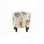 Chaise d'appoint et repose-pieds