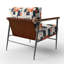 Chaise rembourrée Modern