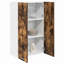 Vidaxl Hanging Cabinet Riga White 60 X 31 X 100 Cm Engineered Wood-121217518-121217513