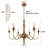 Josuel 6 - Light Dimmable Classic / Traditional Chandelier-625784055