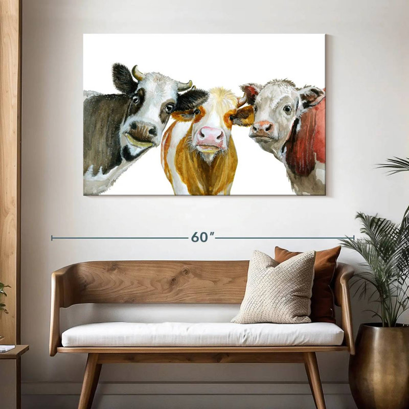 Brampt Cows, 32" H x 48" W