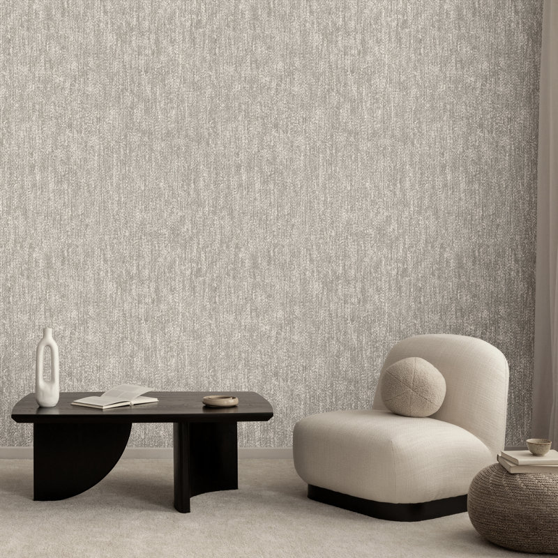 Cerra Collection Cleo Texture Design Wallpaper Roll, Red