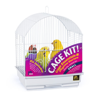 Bretz Round Roof Bird Cage Starter Kit