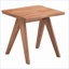 Dove Grey 2-Drawer Coffee Table for Living Room, Poplar Veneer &amp; MDF, Elegant Storage Solution