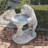 Quenching a Big Thirst Dog Sculptural Fountain