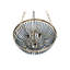 Lustre perlé en bois à 2 niveaux-50180713