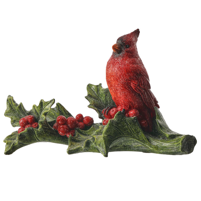 Branche de cardinal en résine 8 po