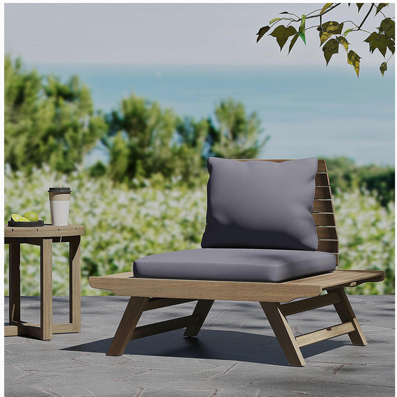 Chaise d'art moderne, chaise décorative de salon, Gris, Brun