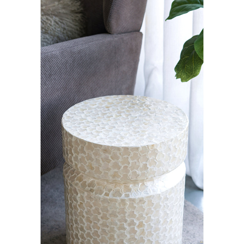 Tabouret d'appoint 14 x 14 x 18 po
