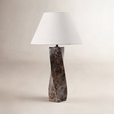 Genuine Marble Table Lamp