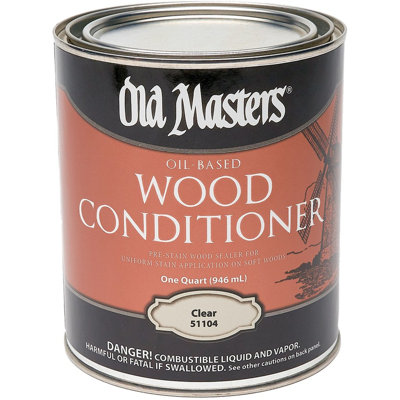 Old Masters 51104 Qt Wood Conditioner - Low VOC-1PK