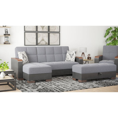 Repose-pieds Modern Living, repose-pieds en cuir
