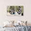 Noir Vase Set High-Gloss Frameless Acrylic Glass Wall Art Floral & Botanical Print by Oliver Gal, Ready to Hang, 16 x 20-616703095-724940597