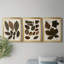Autumnal Leaves I - Ensemble de 3 peintures sur toile encadrées-495181437-495181435
