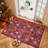 Laraven Christmas World Full-Coverage Rug Festive Non-Slip Holiday Carpet Washable Rug Xmas Decor Throw Mat-860130771