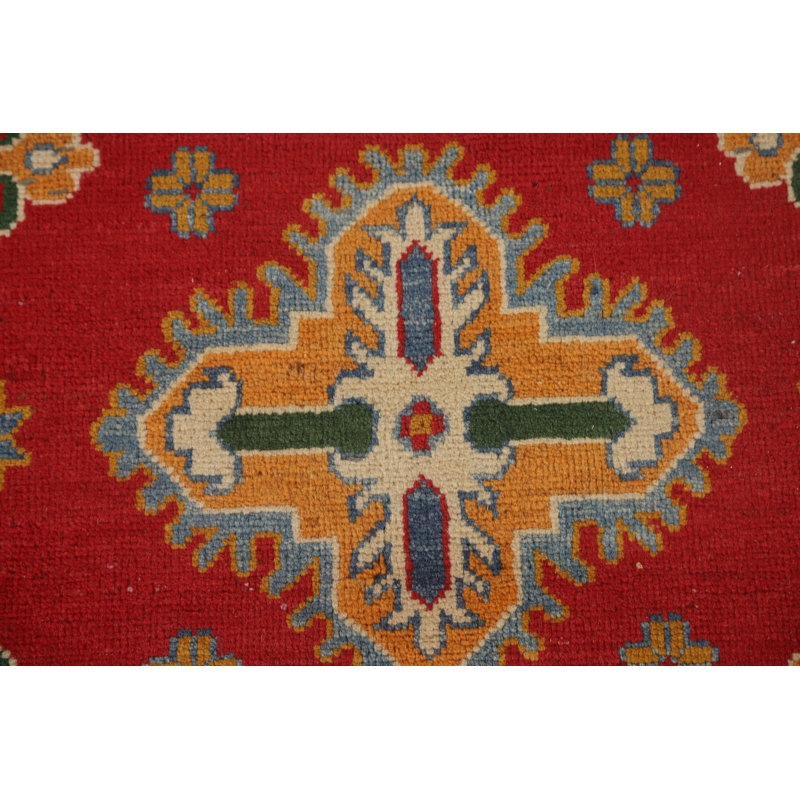Tapis oriental géométrique Kazak 8