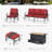 Tapasi Outdoor Patio Conversation Furniture Set-127155887-128122667