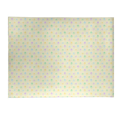 Tapis de zone jaune petits gâteaux classic