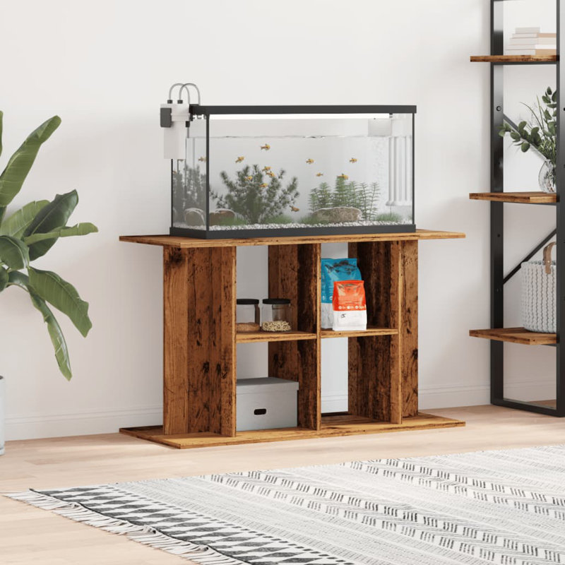 Primetta Aquarium Stand, Old Wood